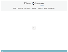 Tablet Screenshot of dixonstewart.com